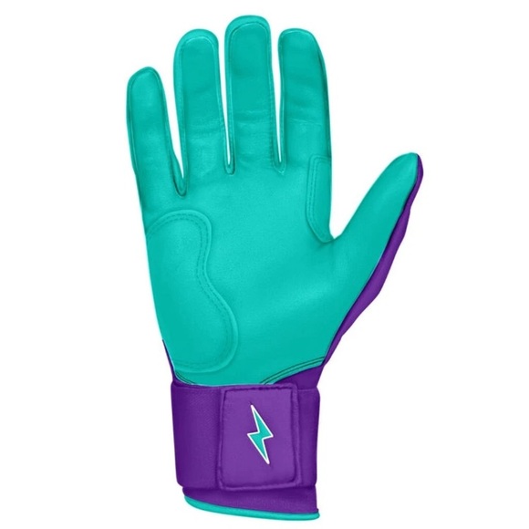 Bruce Bolt Batting Gloves | Large | Purple/blue | Creator Series - Picture 7 of 8